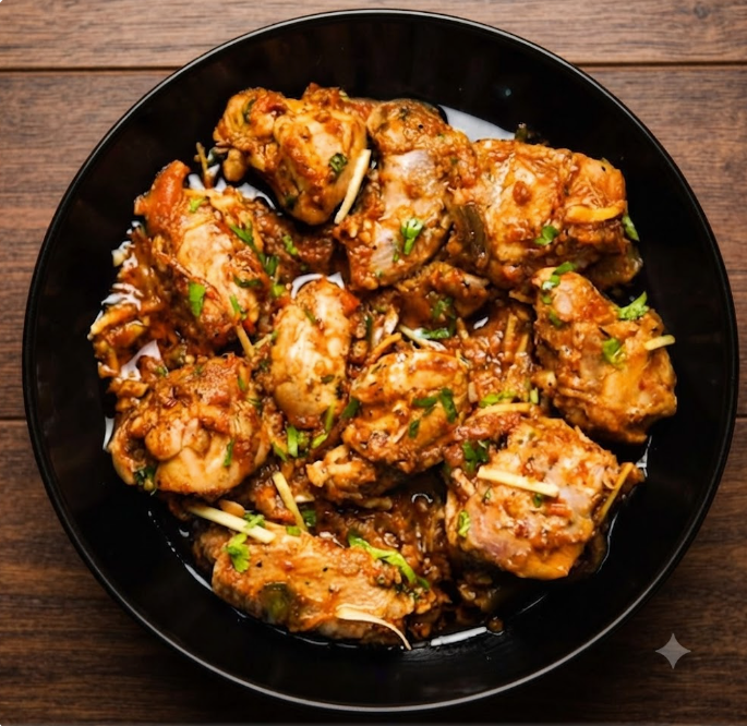 Chicken Karahi - Afghan spiced chicken in tomato sauce