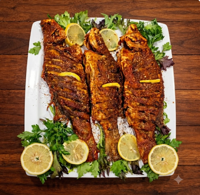 Fried Fish - Afghan style crispy spiced fish
