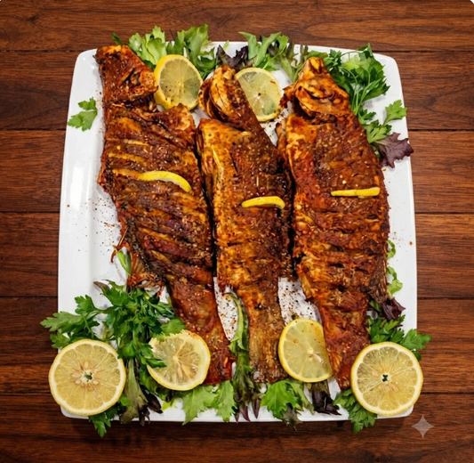 Fried Fish - Afghan style crispy spiced fish